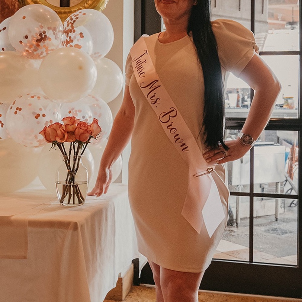 Ivory midi dress